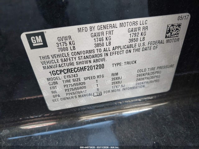 CHEVROLET SILVERADO 1500 1LT - 9