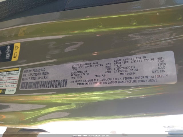 JEEP GLADIATOR MOJAVE 4X4 - 9