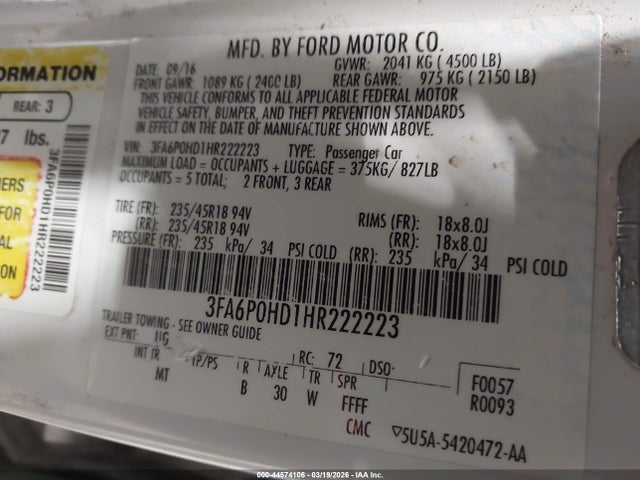 FORD FUSION SE - 9