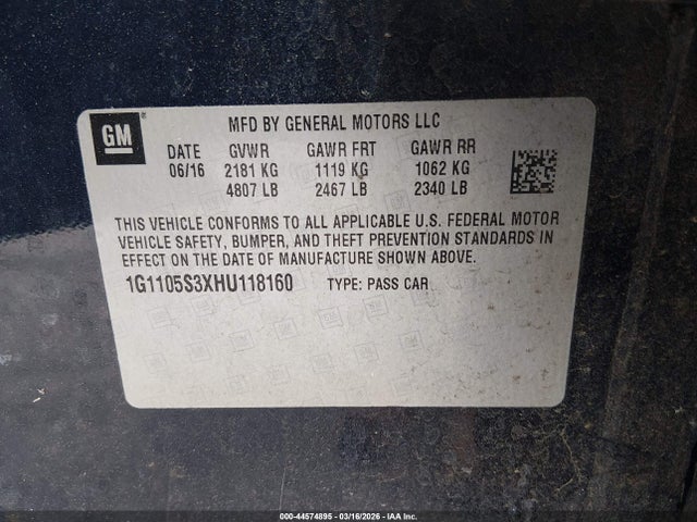 CHEVROLET IMPALA 1LT - 9