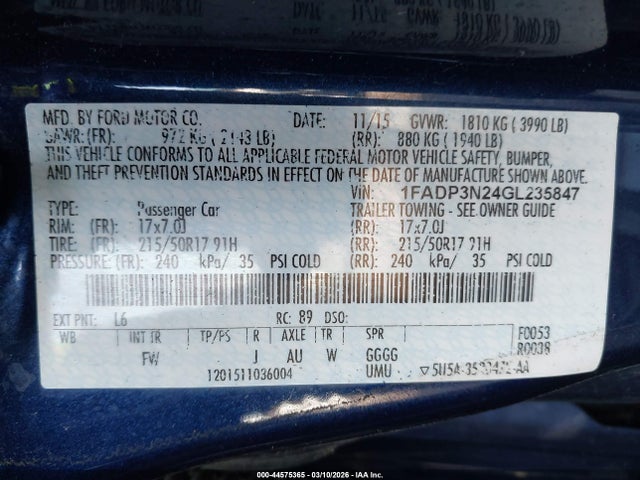 FORD FOCUS TITANIUM - 9