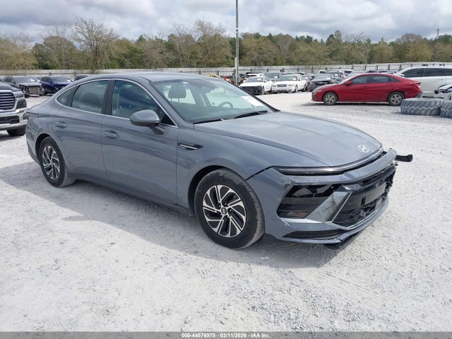HYUNDAI SONATA HYBRID BLUE - 1