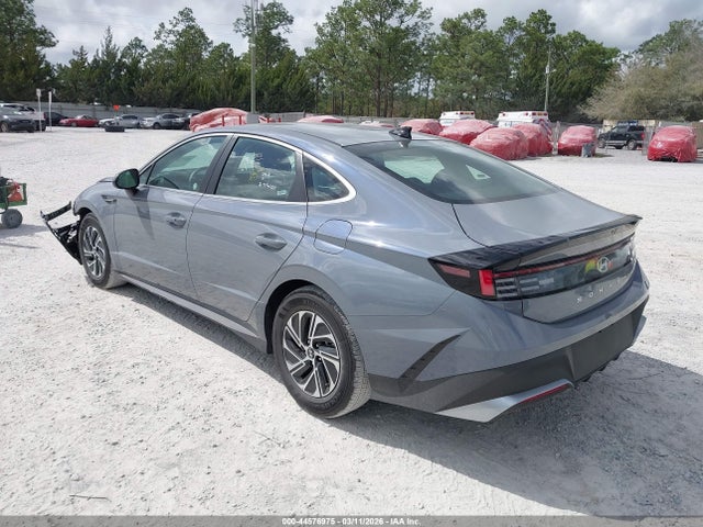 HYUNDAI SONATA HYBRID BLUE - 3