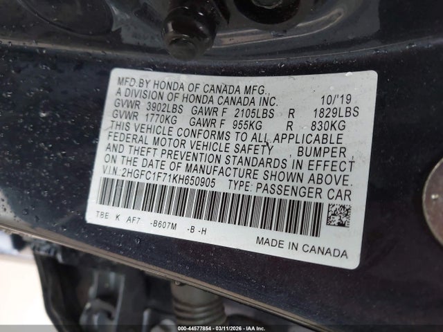 HONDA CIVIC EX-L - 9