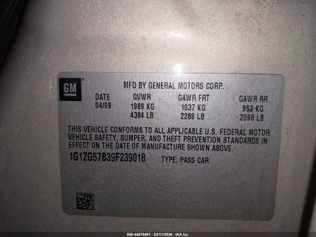 CHEVROLET MALIBU LS - 9