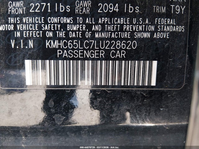 HYUNDAI IONIQ HYBRID BLUE - 9