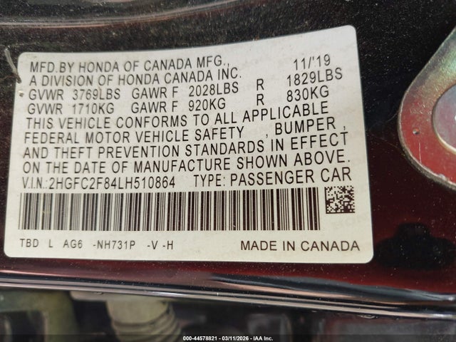 HONDA CIVIC SPORT - 9