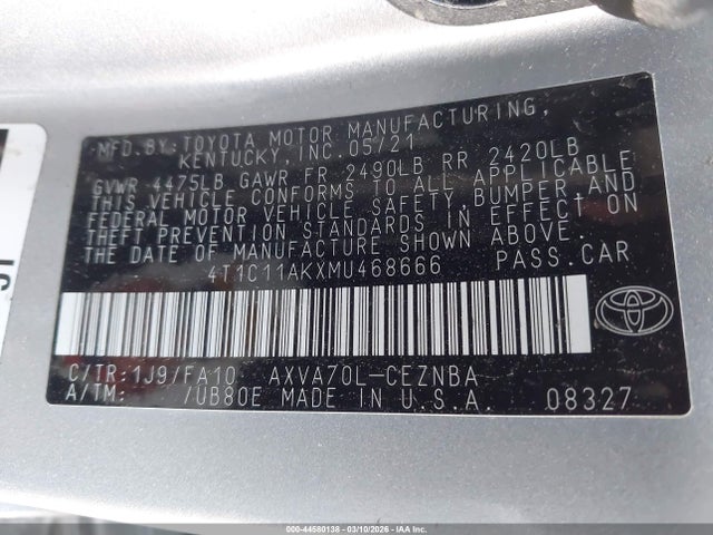 TOYOTA CAMRY - 9