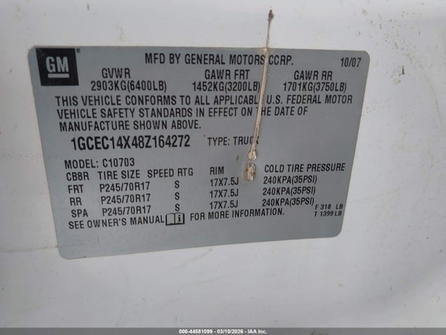 CHEVROLET SILVERADO 1500 WORK TRUCK - 9