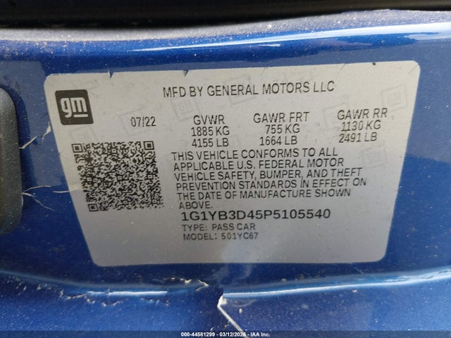 CHEVROLET CORVETTE STINGRAY - 9