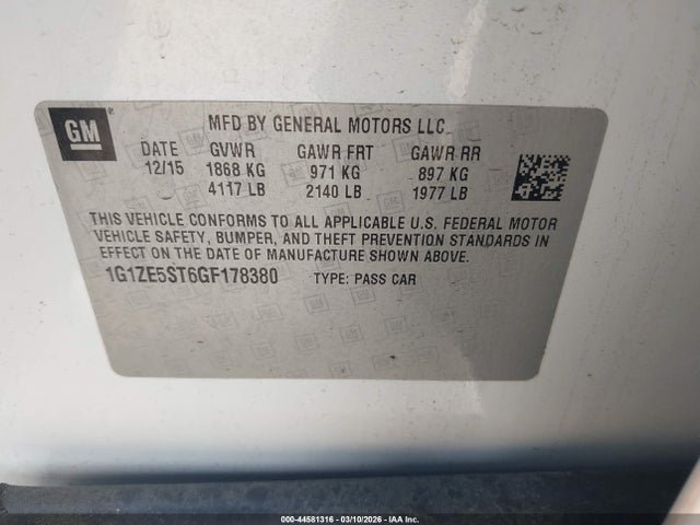 CHEVROLET MALIBU 1LT - 9