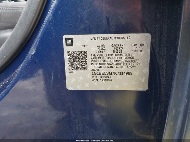 CHEVROLET CRUZE LT - 9