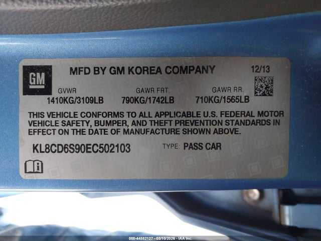 CHEVROLET SPARK 1LT AUTO - 9