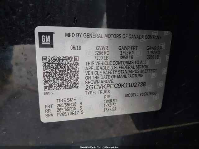 CHEVROLET SILVERADO 1500 LD LT - 9