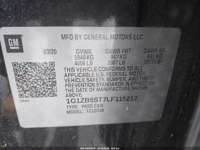 CHEVROLET MALIBU FWD LS - 9