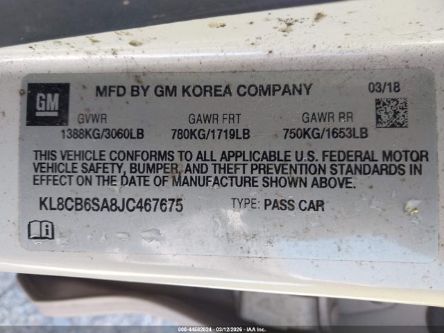 CHEVROLET SPARK LS CVT - 9