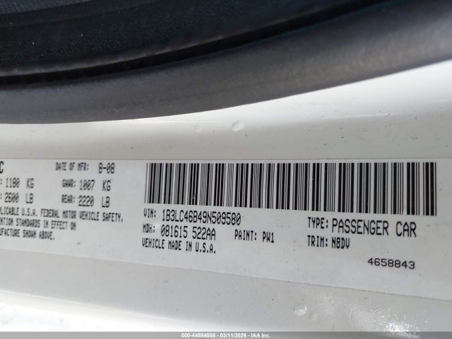 DODGE AVENGER SE/SXT - 9