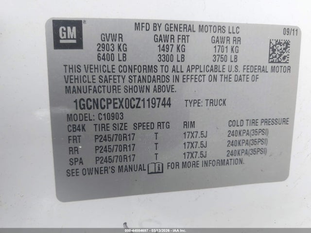 CHEVROLET SILVERADO 1500 WORK TRUCK - 9