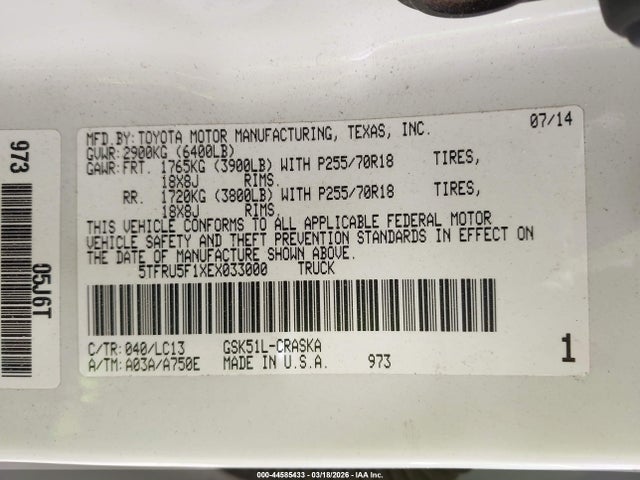 TOYOTA TUNDRA - 9
