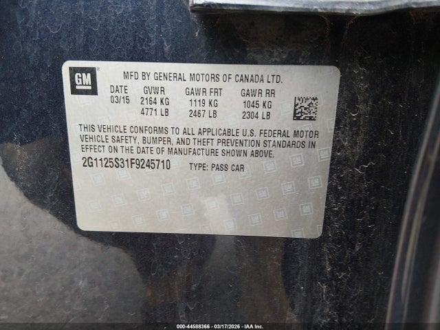 CHEVROLET IMPALA 2LT - 9