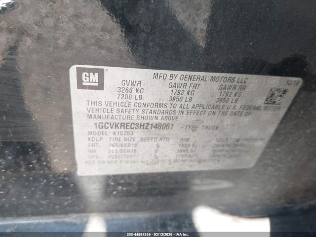 CHEVROLET SILVERADO 1500 - 9