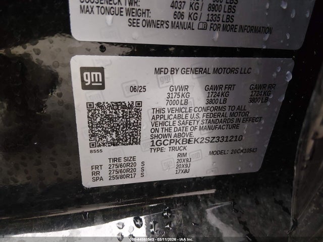 CHEVROLET SILVERADO 1500 4WD SHORT BED CUSTOM - 9