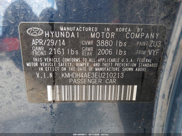 HYUNDAI ELANTRA SE - 9