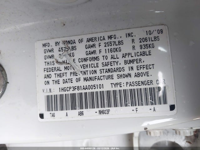 HONDA ACCORD 3.5 EX-L - 9