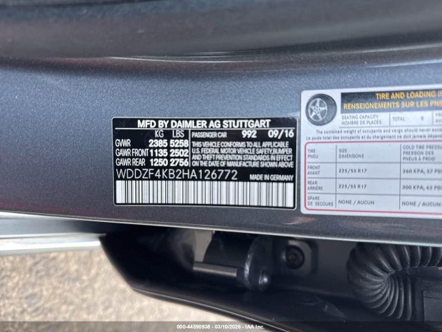 MERCEDES-BENZ E-CLASS - 9