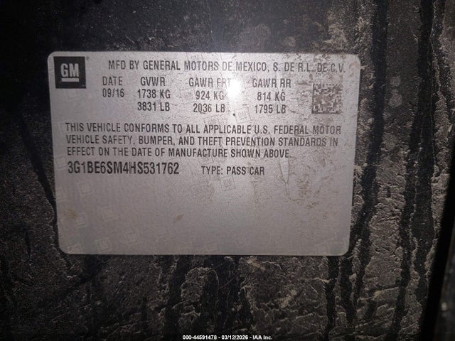 CHEVROLET CRUZE LT AUTO - 9