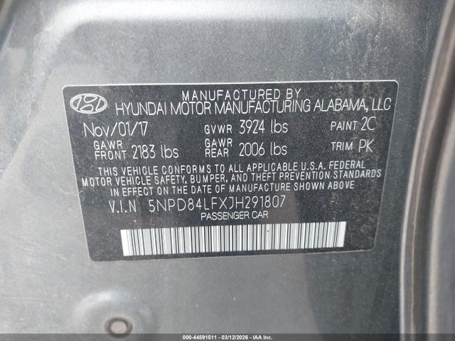 HYUNDAI ELANTRA SEL - 9