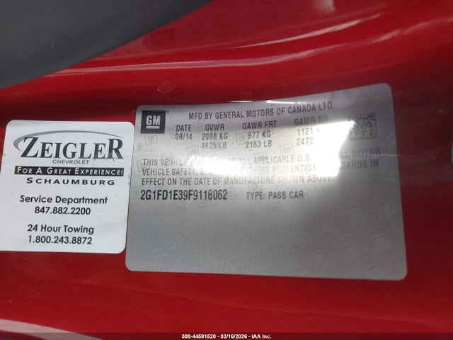 CHEVROLET CAMARO 1LT - 9