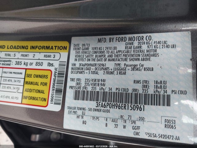 FORD FUSION SE - 9