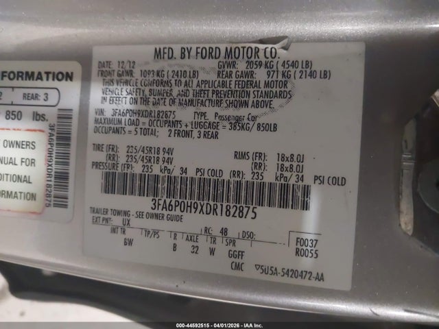 FORD FUSION SE - 9