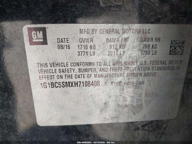 CHEVROLET CRUZE LS AUTO - 9