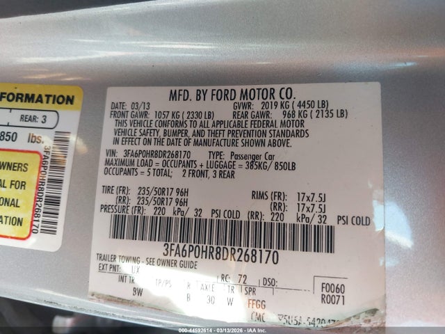 FORD FUSION SE - 9