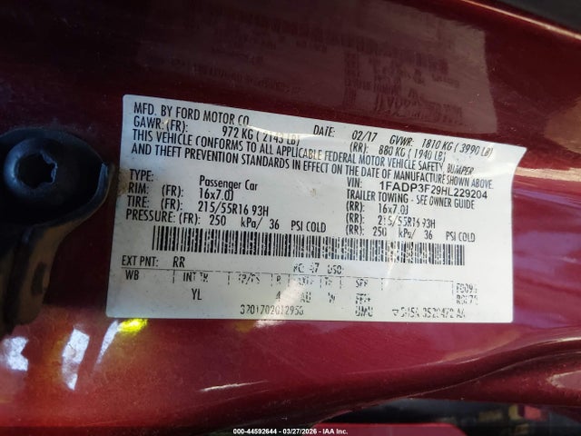 FORD FOCUS SE - 9