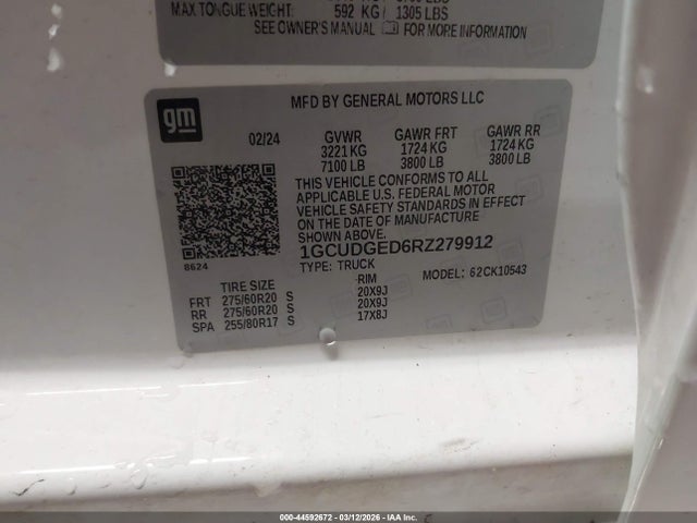 CHEVROLET SILVERADO 1500 4WD SHORT BED LTZ - 9