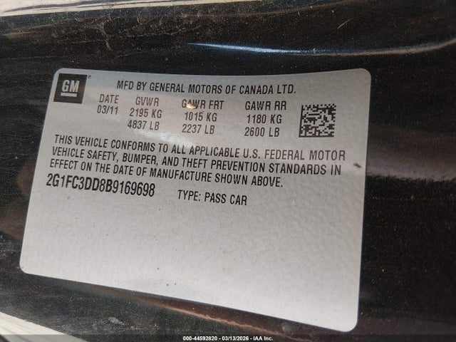 CHEVROLET CAMARO 2LT - 9