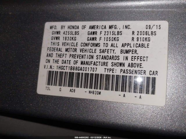 HONDA ACCORD EX-L - 9