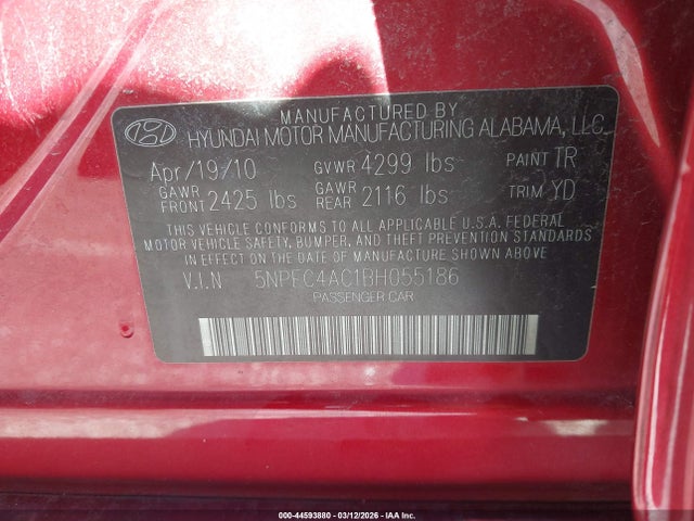 HYUNDAI SONATA LTD - 9