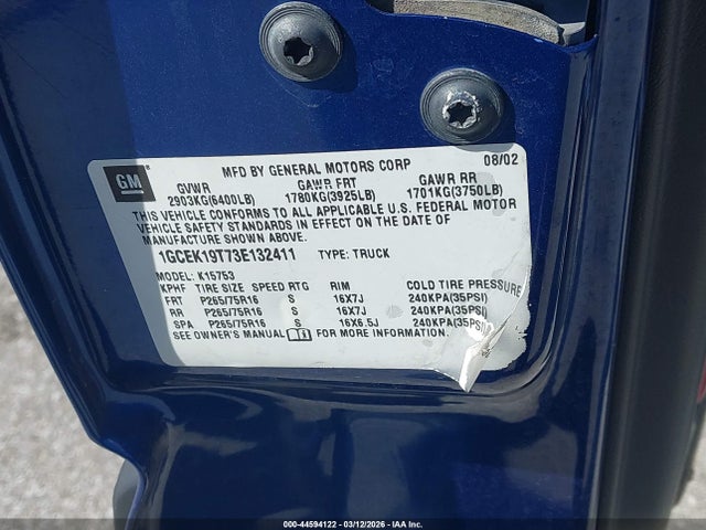 CHEVROLET SILVERADO 1500 LS - 9