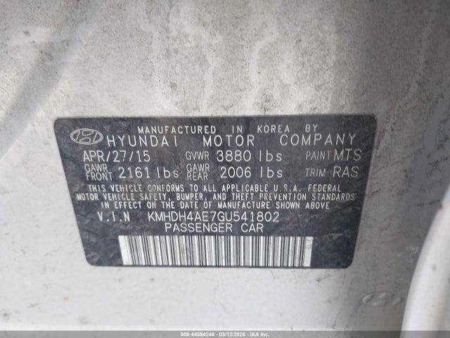 HYUNDAI ELANTRA SE - 9