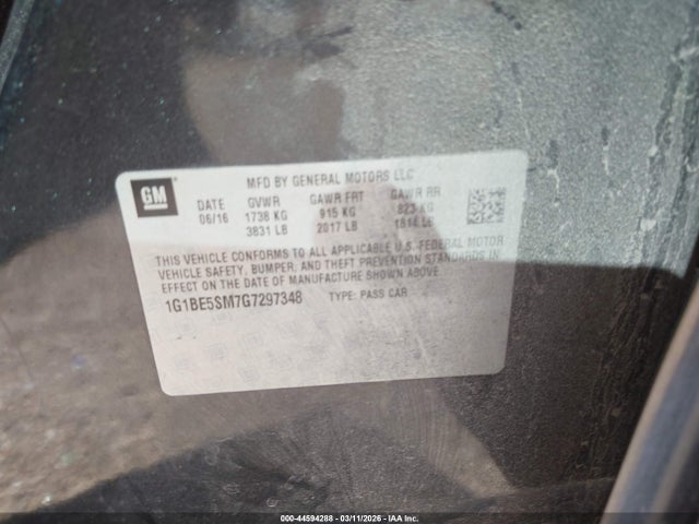 CHEVROLET CRUZE LT AUTO - 9