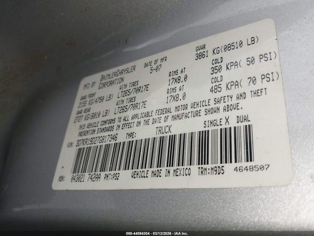 DODGE RAM 1500 SLT - 8