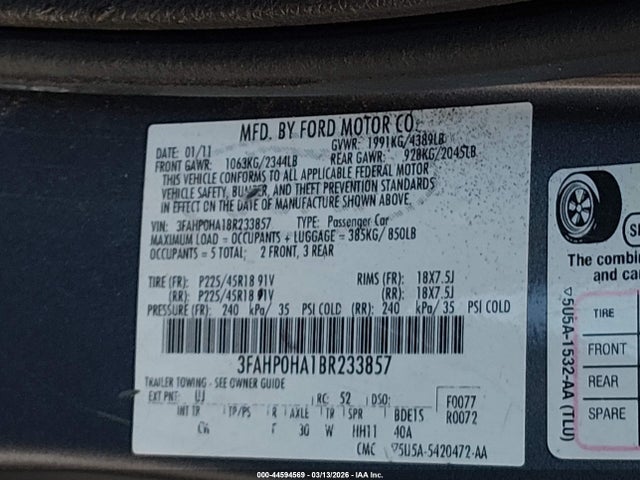 FORD FUSION SE - 9
