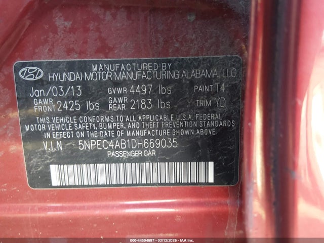 HYUNDAI SONATA LIMITED 2.0T - 9