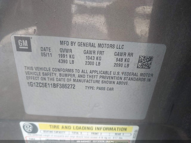 CHEVROLET MALIBU 1LT - 9