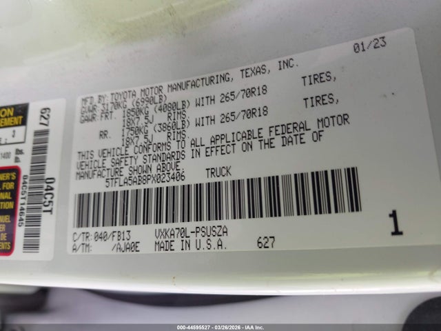 TOYOTA TUNDRA - 9