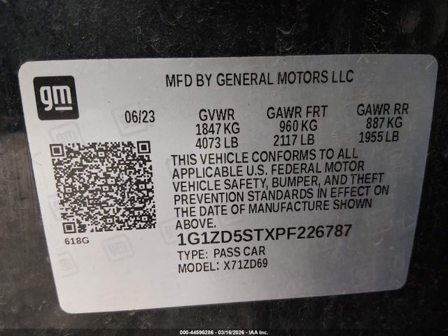 CHEVROLET MALIBU FWD 1LT - 9